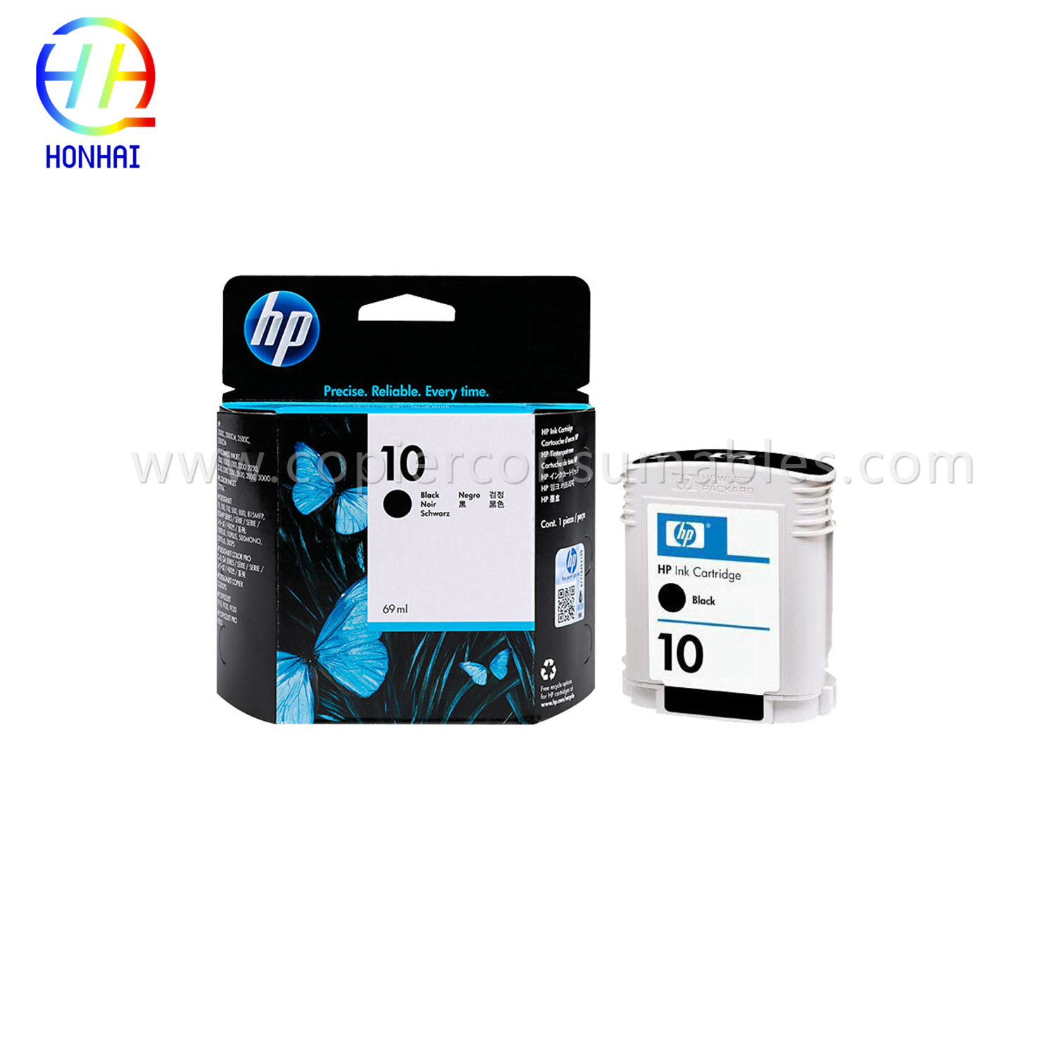 سیاہی کارتوس برائے HP 800 500 815 820 9110 9120 9130 (C4844A 10) (1)