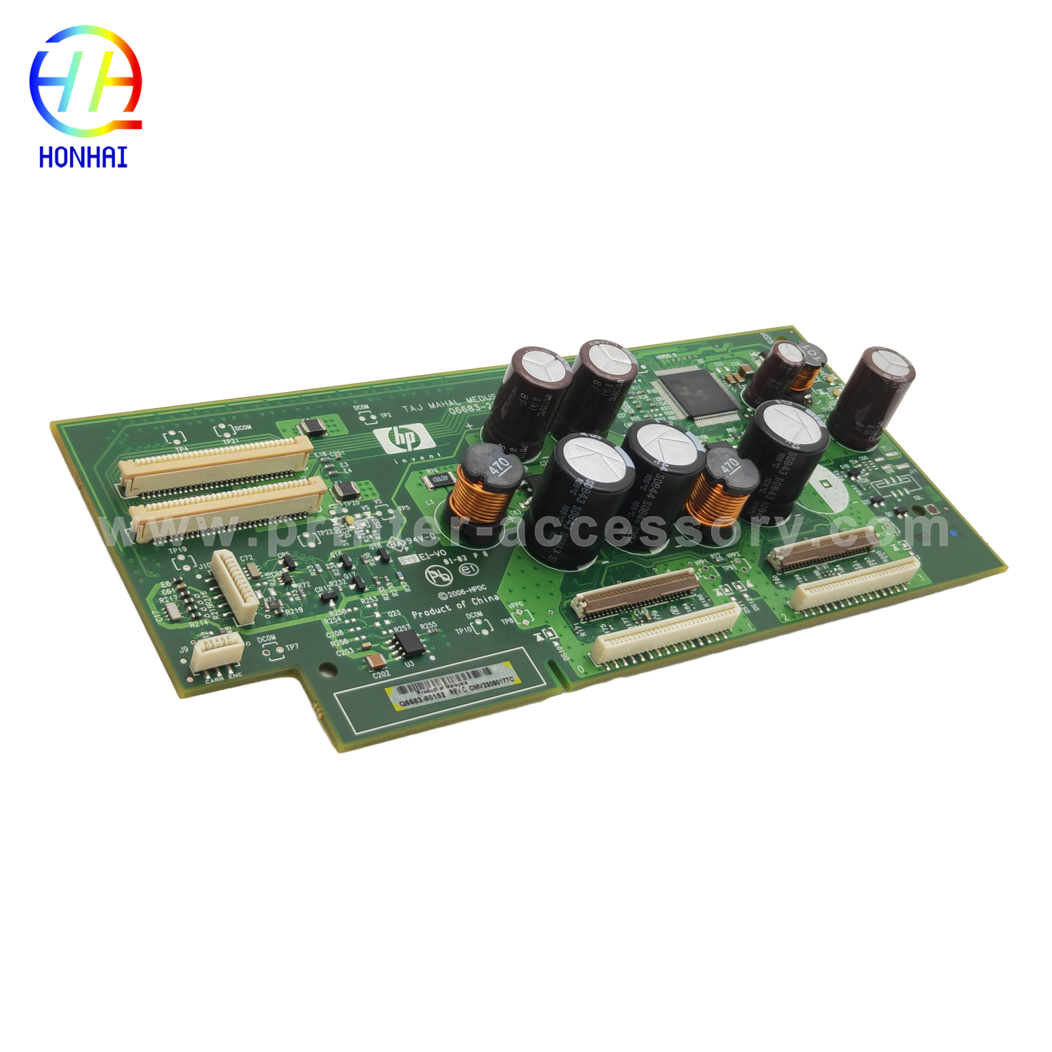 Original Carriage PCA board for HP Q6683-67032 Q6687-67012 designjet T610 T1100 Printer  (4)_副本